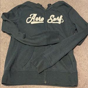 Blue Aeropostale Zip Up Sweatshirt